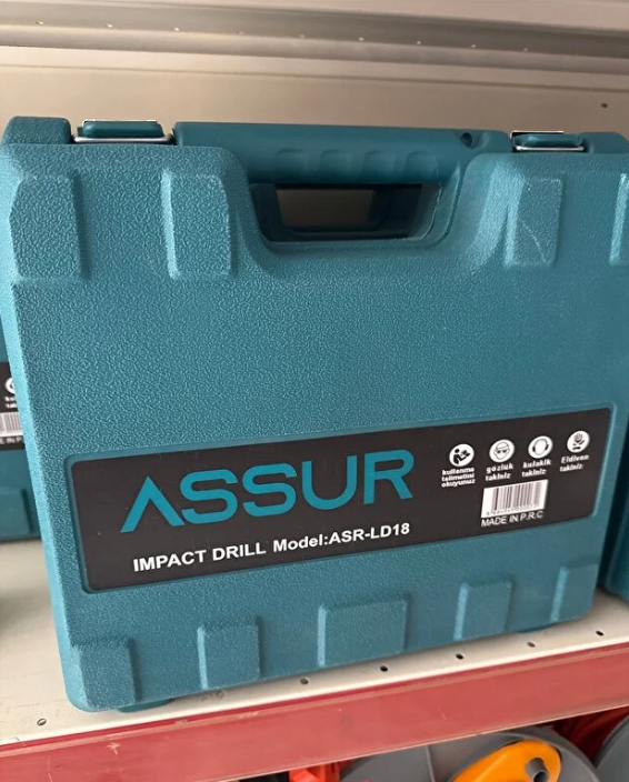 ASSUR Matkap Yedek Bataryalı Profesyonel Çelik Şanzuman Vidalama Delme