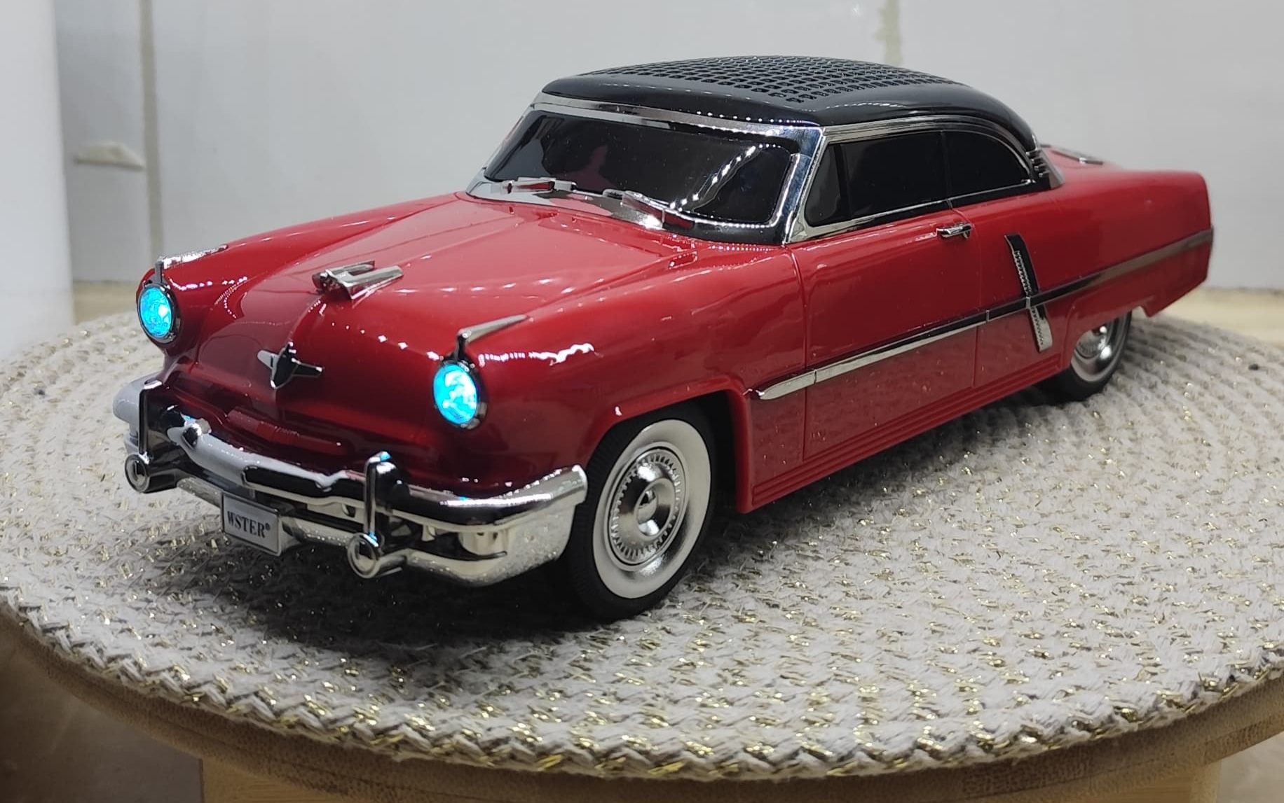 Everton RT-1952 Turkuaz Arabalı Bluetooth FM-USB-TF-Aux Şarjlı Nostaljik Radyo