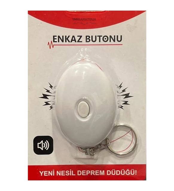 Yüksek Ses Acil Durum Panik Butonu Kişisel Güvenlik Alarmı Deprem Enkaz Düdüğü