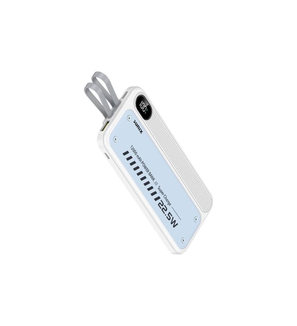 12.000 mAh 22.5W Hızlı Şarj Özellikli Kendinden Kablolu Powerbank